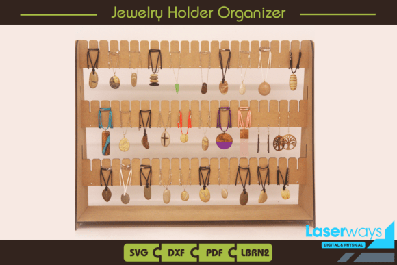 Expositor Y Organizador De Joyas Creativo Digital